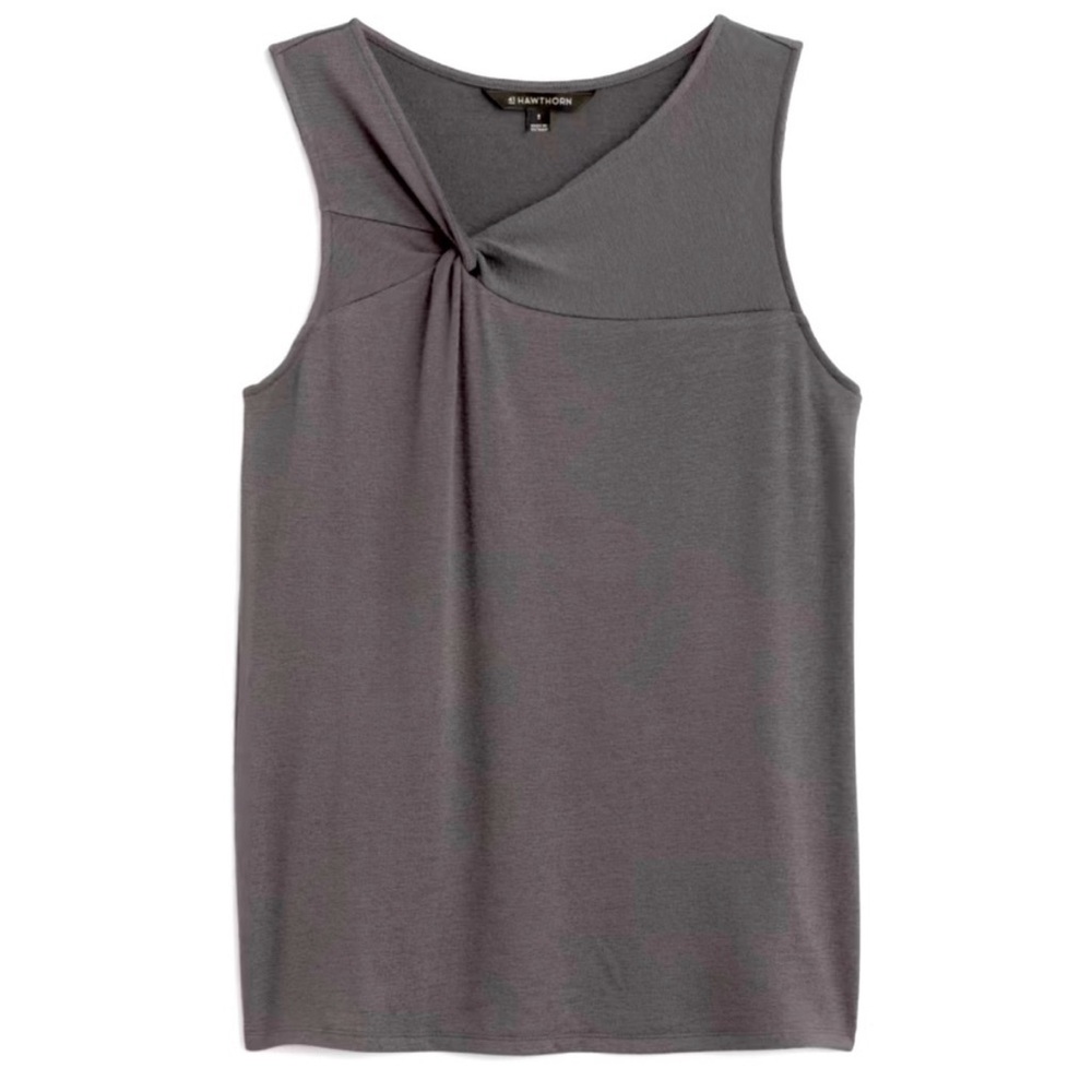 41 HAWTHORN Rylee Twist Neck Knit Top